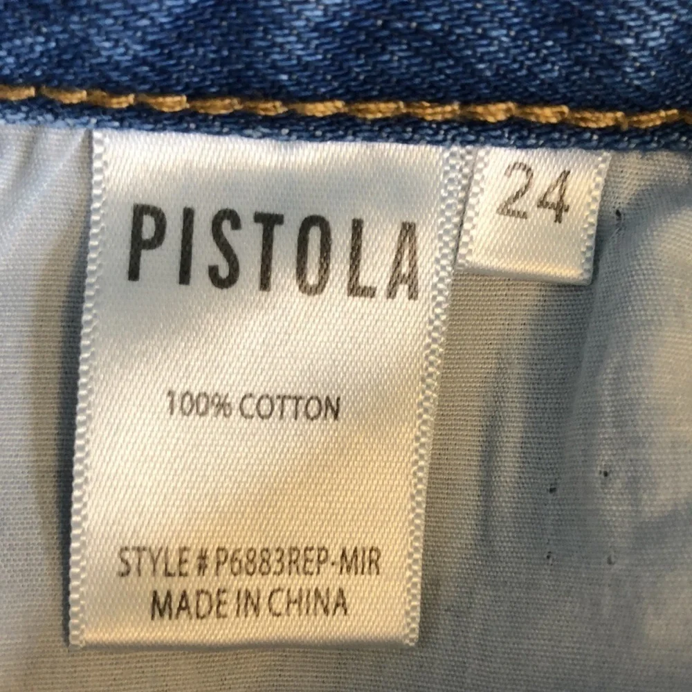 PISTOLA MONROE HIGH RISE CIGARETTE - MONET VINTAGE JEAN Size 24